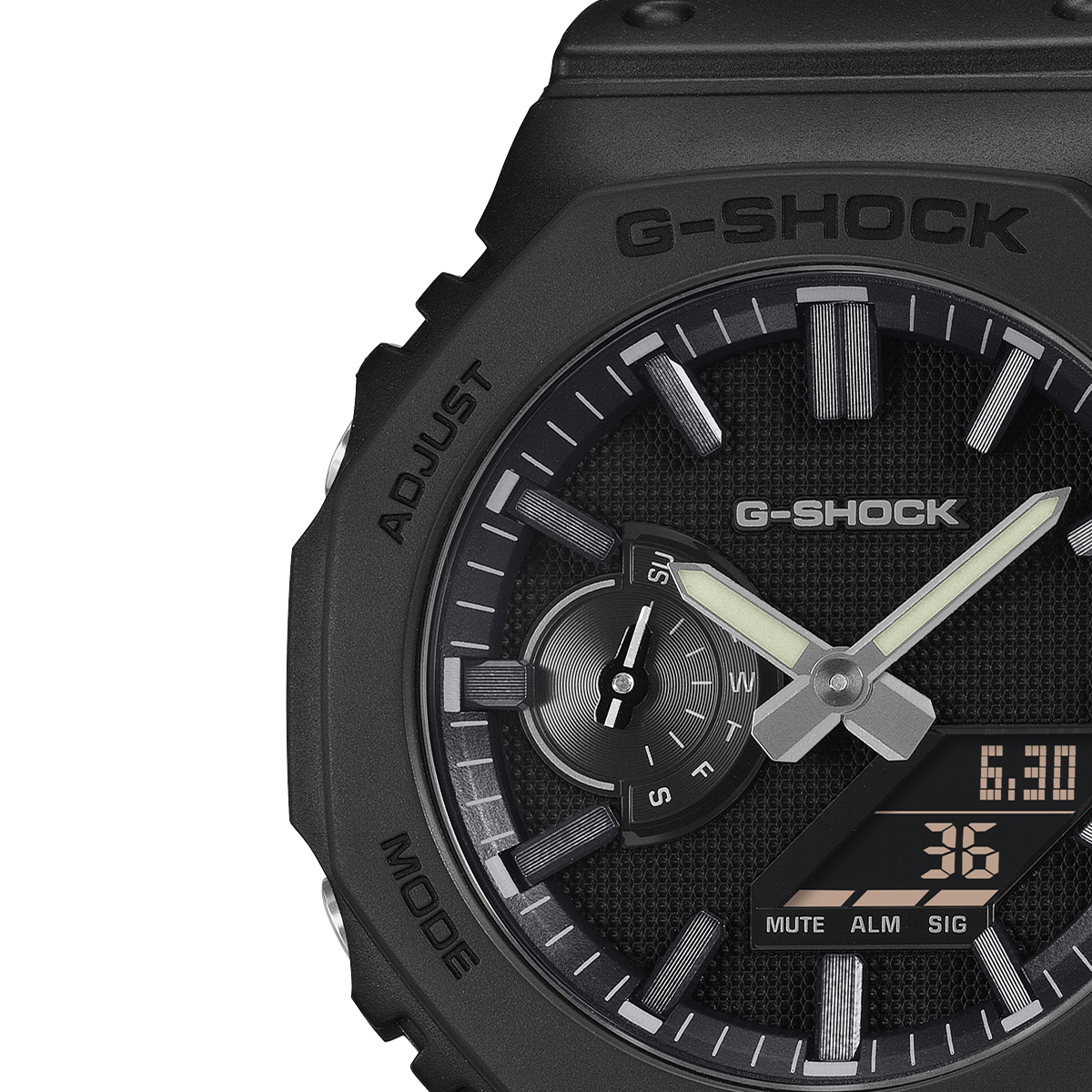 G-SHOCK リュクスブラック GA-2100LXB-1AJF メンズ 腕時計 電池式
