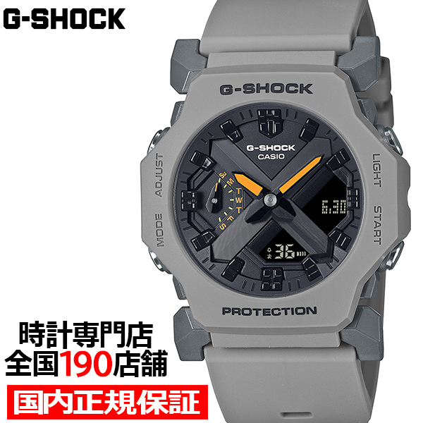 Yahoo! Yahoo!ショッピング(ヤフー ショッピング)5月30日発売/予約 G-SHOCK ミニマルデザイン 小型 薄型 GA-2300-8AJF メンズ レディース 腕時計 電池式 アナデジ 反転液晶 グレー 国内正規品 カシオ