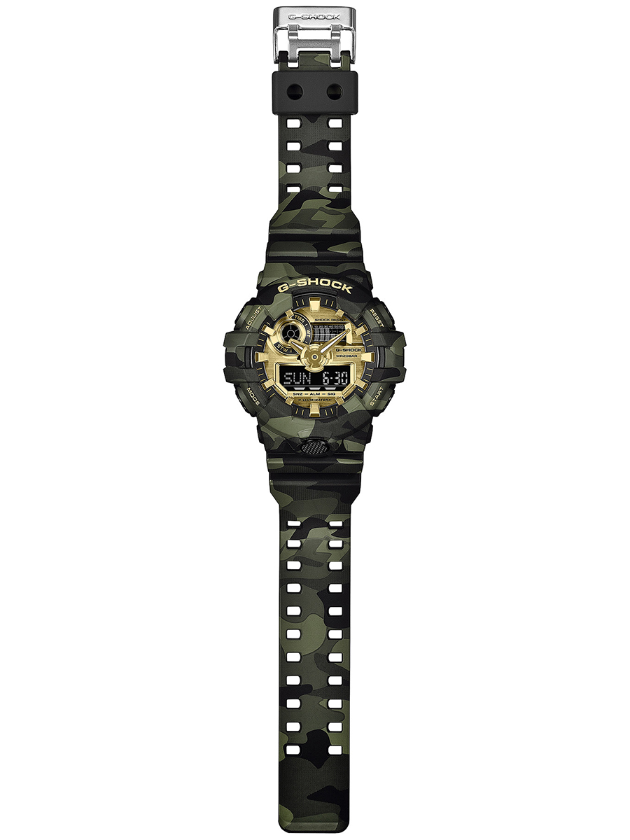 G-SHOCK 6月19日発売 ボールドカモシリーズ カモフラージュ & ゴールド