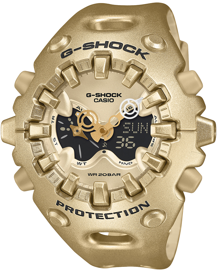 G-SHOCK GA-V01 ゴールド GA-V01A-9AJF メンズ 腕時計 電池式 アナデジ 