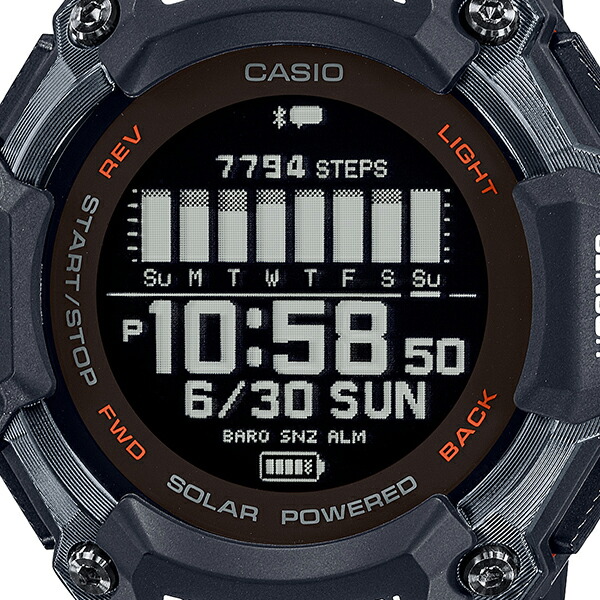 G-SHOCK G-SQUAD GBD-H2000シリーズ GBD-H2000-1AJR メンズ 腕時計 GPS ソーラー Bluetooth デジタル 反転液晶 国内正規品 カシオ | G-SHOCK | 02