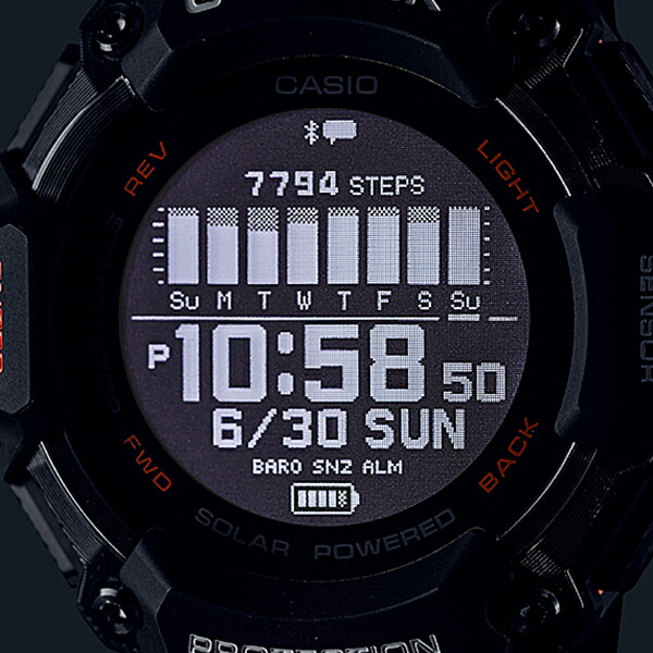 G-SHOCK G-SQUAD GBD-H2000シリーズ GBD-H2000-1AJR メンズ 腕時計 GPS ソーラー Bluetooth デジタル 反転液晶 国内正規品 カシオ | G-SHOCK | 07