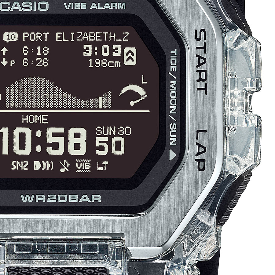 G-SHOCK G-LIDE Gleaming Wave GBX-100S-2JF メンズ 腕時計 電池式