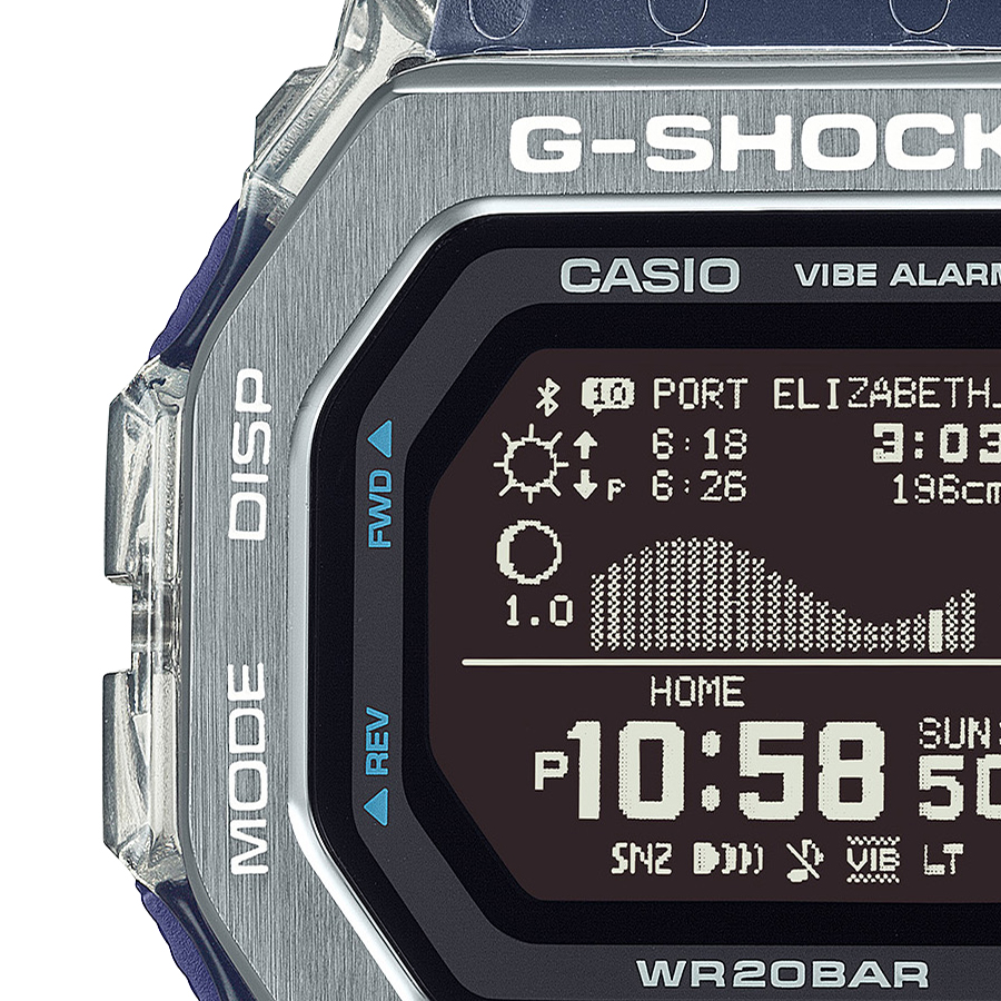 G-SHOCK G-LIDE Gleaming Wave GBX-100S-2JF メンズ 腕時計 電池式