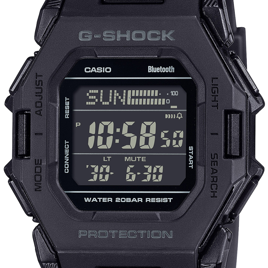 G-SHOCK GD-B500シリーズ ミニマルデザイン 小型 GD-B500-1JF メンズ レディース 腕時計 電池式 Bluetooth デジタル 反転液晶 国内正規品 | G-SHOCK | 02