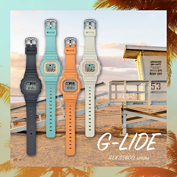 G-SHOCK G-LIDE ミッドサイズ GLX-S5600-7JF メンズ レディース 腕時計