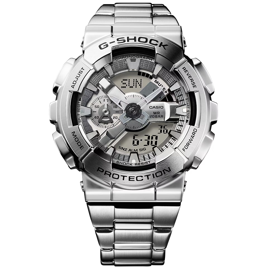 G-SHOCK メタルカバード 110シリーズ メタルバンドモデル GM-110D-8AJF