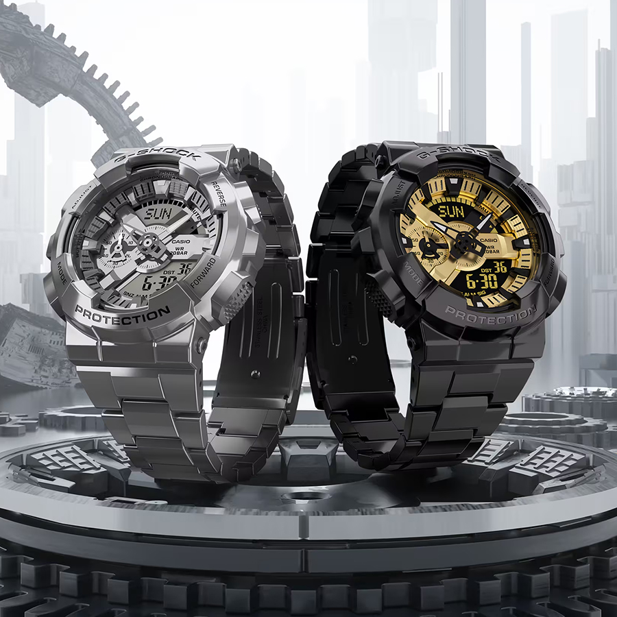 G-SHOCK メタルカバード 110シリーズ メタルバンドモデル GM-110BD 