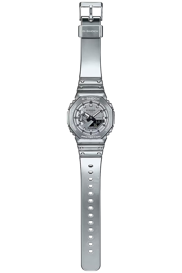 G-SHOCK メタルカバード ファインメタリック シルバー GM-2100YM-8AJF