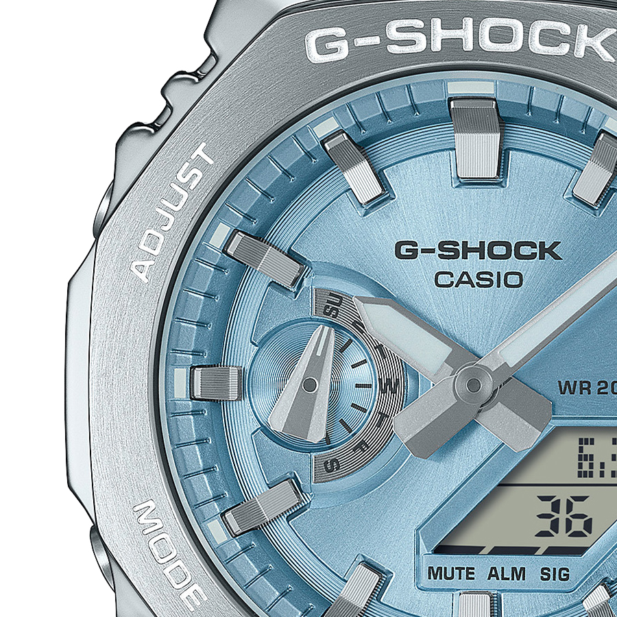 G-SHOCK メタルカバード GM-2110D-2AJF メンズ 腕時計 電池式 アナデジ