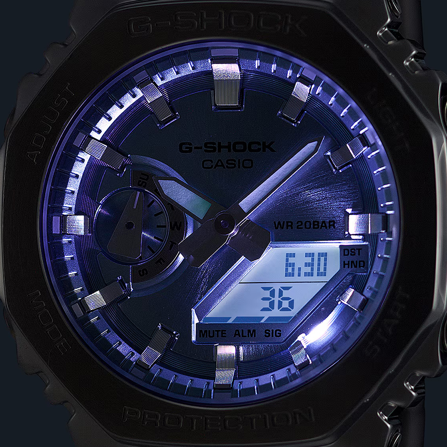 G-SHOCK メタルカバード GM-2110D-2AJF メンズ 腕時計 電池式 アナデジ