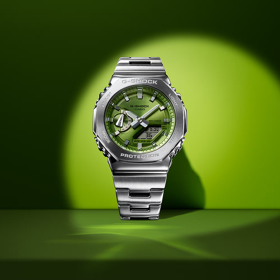 G-SHOCK メタルカバード GM-2110D-3AJF メンズ 腕時計 電池式 アナデジ 