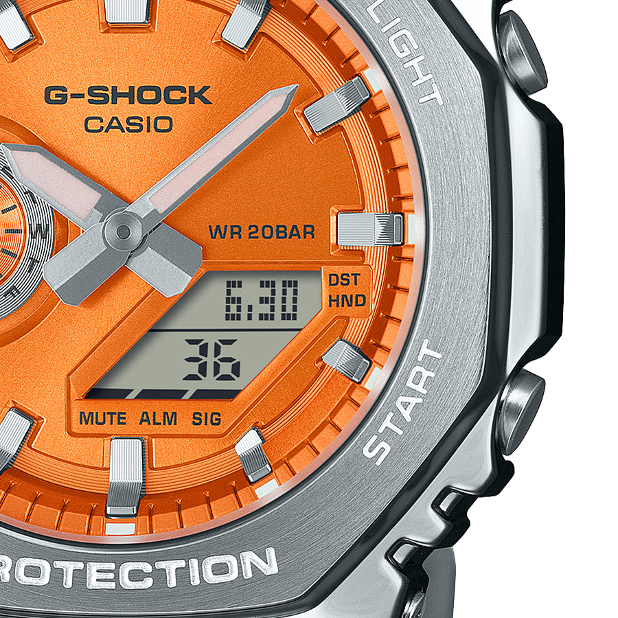 G-SHOCK メタルカバード GM-2110D-4AJF メンズ 腕時計 電池式 アナデジ
