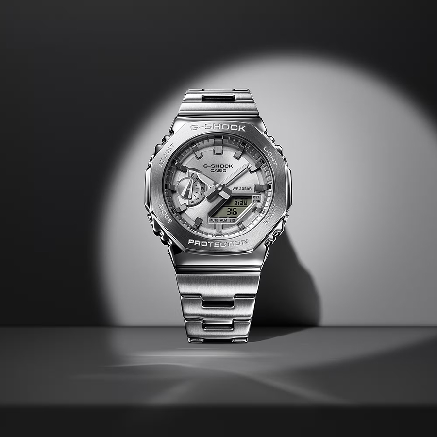 G-SHOCK メタルカバード GM-2110D-7AJF メンズ 腕時計 電池式 アナデジ 