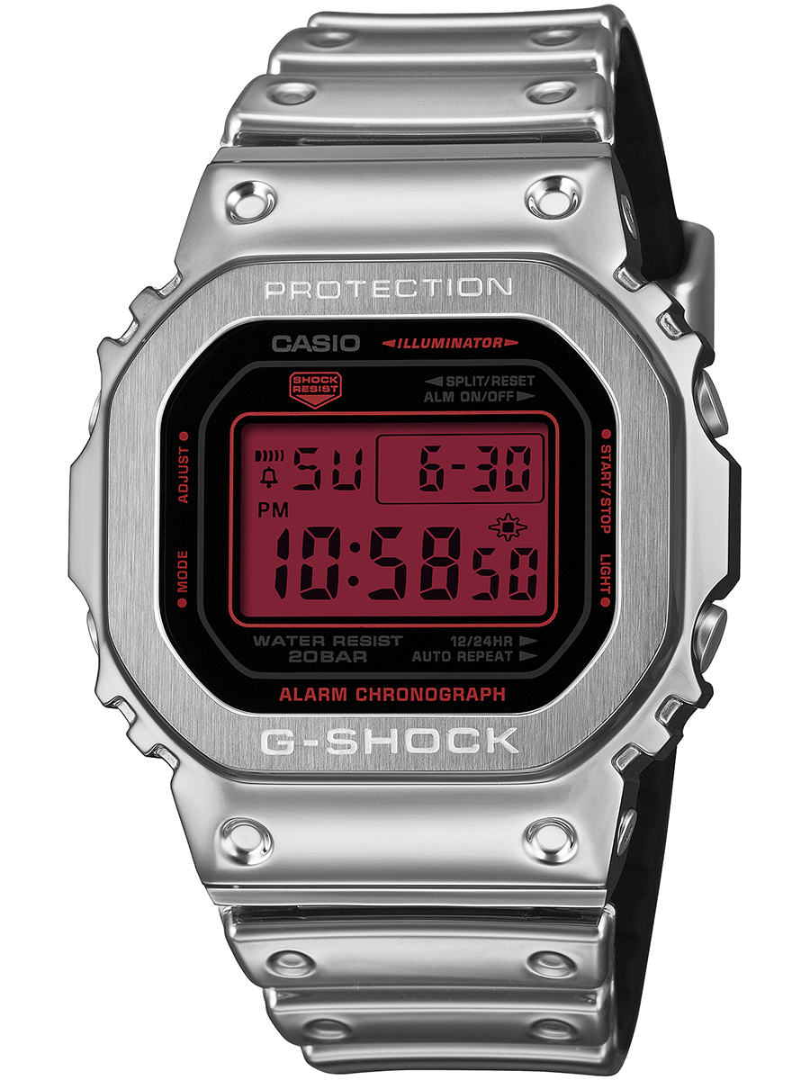 G-SHOCK メタルカバード ファインメタリック シルバー GM-5600YRA-8JF