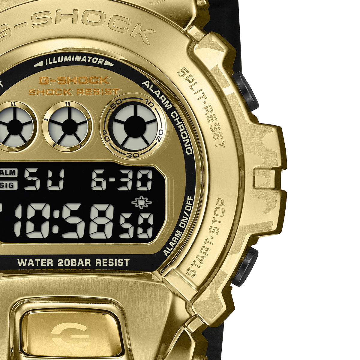 G-SHOCK メタルカバード ボールドカモ カモ & ゴールド GM-6900CMG-3JF