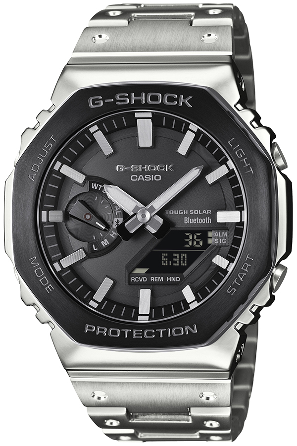 G-SHOCK フルメタル ブラックベゼル GM-B2100BT-1AJF メンズ 腕時計