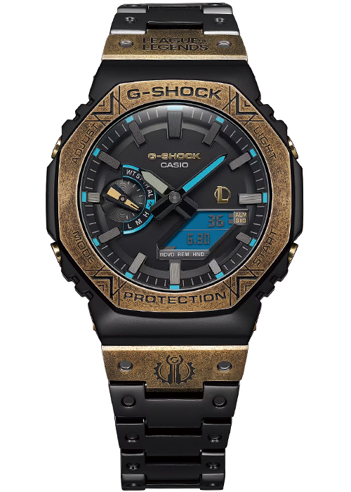 G-SHOCK リーグ・オブ・レジェンド コラボ ヘクステック GM-B2100LL-1AJR メンズ 腕時計 ソーラー Bluetooth オクタゴン 日本製 国内正規品 カシオ｜theclockhouse-y｜02