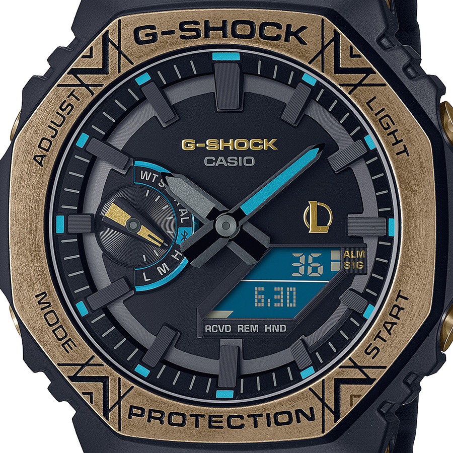 G-SHOCK リーグ・オブ・レジェンド コラボ ヘクステック GM-B2100LL-1AJR メンズ 腕時計 ソーラー Bluetooth オクタゴン 日本製 国内正規品 カシオ｜theclockhouse-y｜03