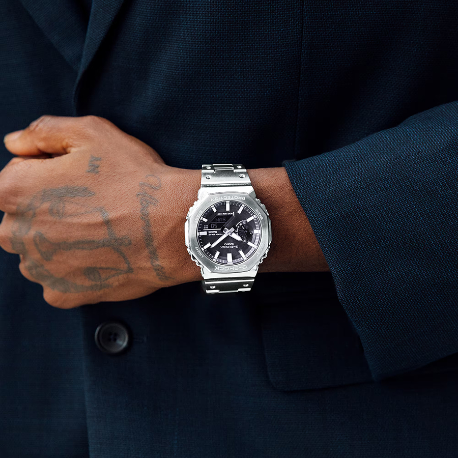 T*n様 G-SHOCK GM-B2100SD-1AJF　フルメタル現行品 G-SHOCK FULL METAL フルメタル オクタゴン GM-B2100SD-1AJF メンズ