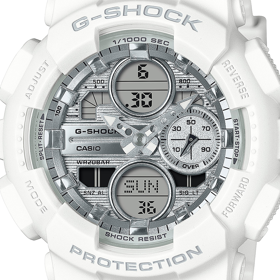G-SHOCK ミッドサイズ ビーチリゾート GMA-S140VA-7AJF レディース 腕時計 電池式 アナデジ ビッグケース 樹脂バンド ホワイト 国内正規品｜theclockhouse-y｜03
