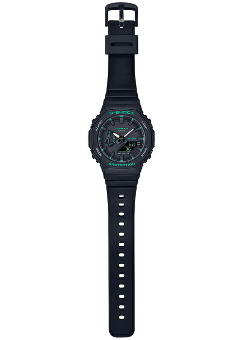 G-SHOCK ミッドサイズ グリーンアクセント GMA-S2100GA-1AJF メンズ レディース 腕時計 電池式 反転液晶 国内正規品 カシオ | G-SHOCK | 05