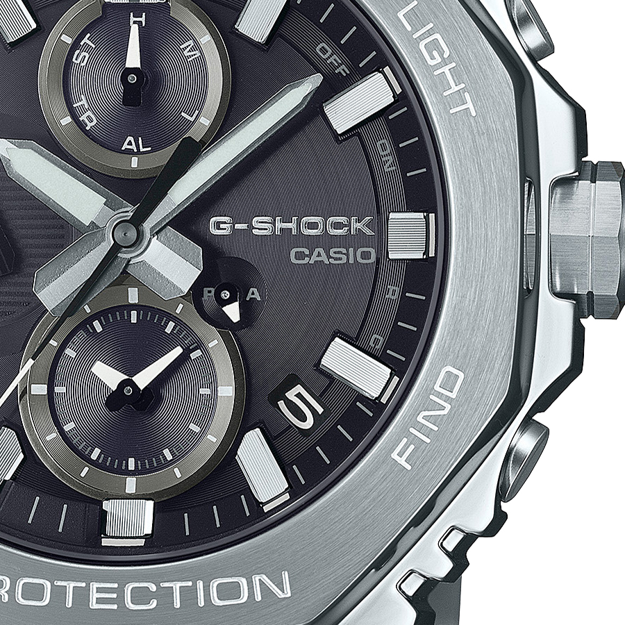 G-SHOCK フルメタル クロノグラフ GMC-B2100D-1AJF メンズ 腕時計 ソーラー Bluetooth アナログ オクタゴン 国内正規品 カシオ 日本製 | G-SHOCK | 04