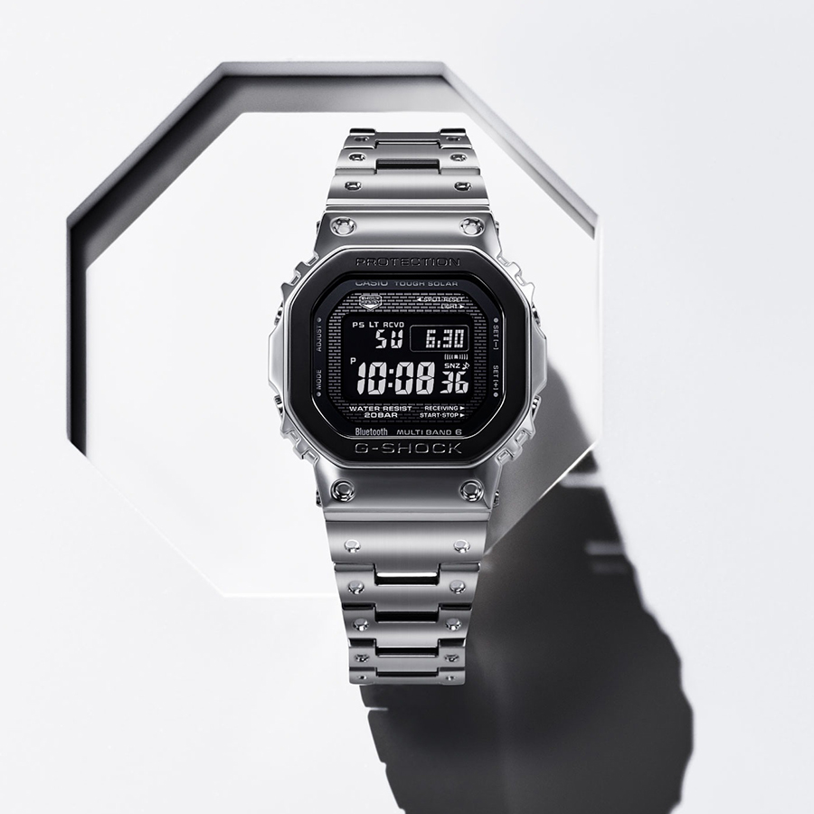 G-SHOCK フルメタル ブラックベゼル GMW-B5000BT-1JF メンズ 腕時計