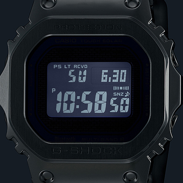 G-SHOCK フルメタル ブルーアクセント GMW-B5000D-2JF メンズ 腕時計