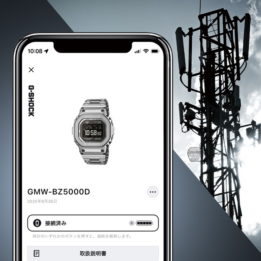 G-SHOCK フルメタル MIP液晶モデル シルバー GMW-BZ5000D-1JF メンズ