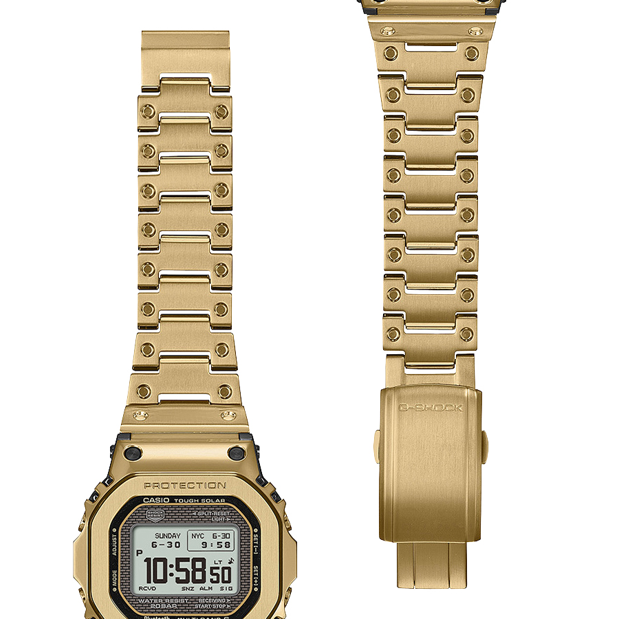 G-SHOCK フルメタル MIP液晶モデル ゴールド GMW-BZ5000GD-9JF メンズ