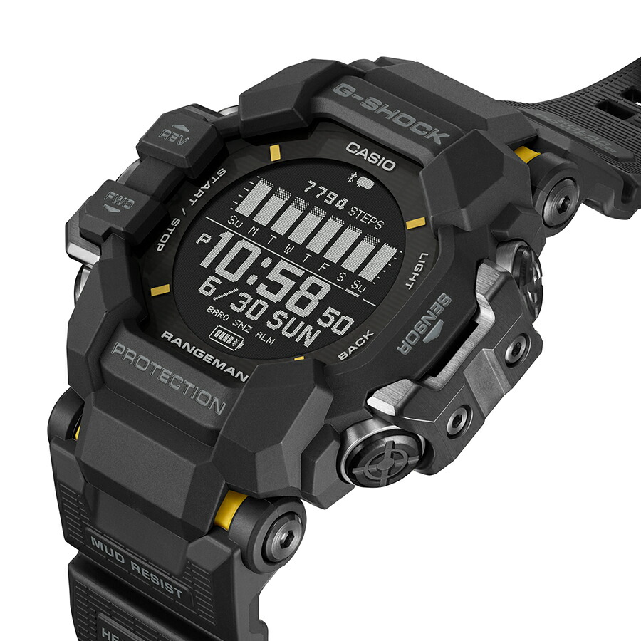 G-SHOCK レンジマン 心拍計 GPS機能 GPR-H1000-1JR メンズ 腕時計