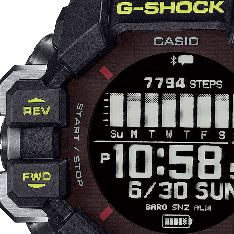 G-SHOCK レンジマン レスキューイエロー GPR-H1000RY-1A9JR メンズ 腕時計 ソーラー Bluetooth 反転液晶 国内正規品 カシオ | G-SHOCK | 03