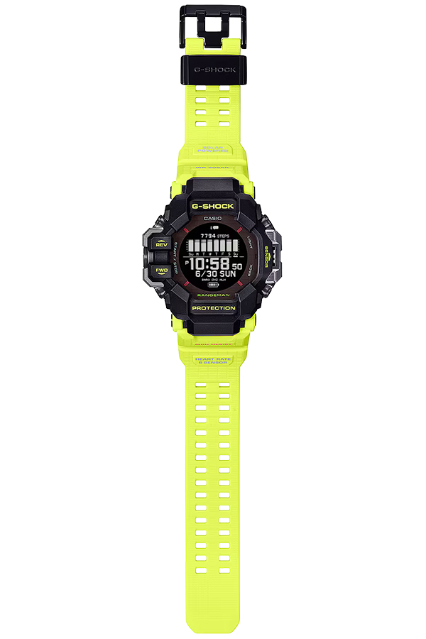 G-SHOCK レンジマン レスキューイエロー GPR-H1000RY-1A9JR メンズ 腕時計 ソーラー Bluetooth 反転液晶 国内正規品 カシオ | G-SHOCK | 05