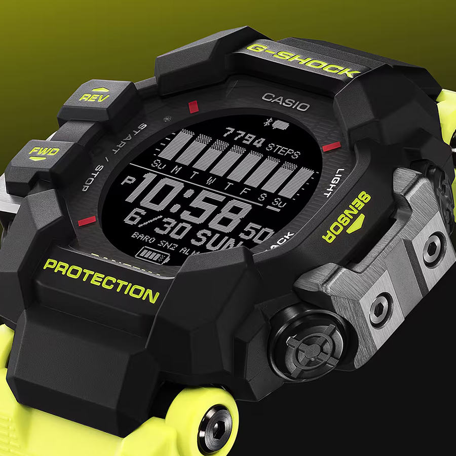 G-SHOCK レンジマン レスキューイエロー GPR-H1000RY-1A9JR メンズ 腕時計 ソーラー Bluetooth 反転液晶 国内正規品 カシオ | G-SHOCK | 07