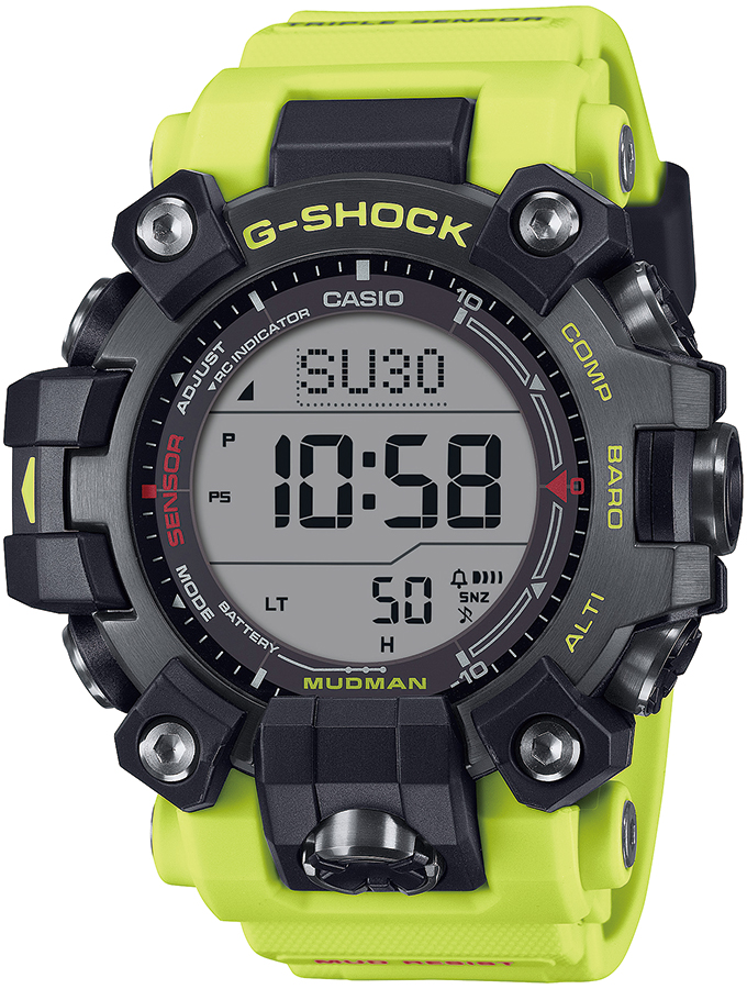 G-SHOCK マッドマン レスキューイエロー GW-9500MRY-1A9JF メンズ 腕時計 電波ソーラー デジタル トリプルセンサー 国内正規品 カシオ | G-SHOCK | 01