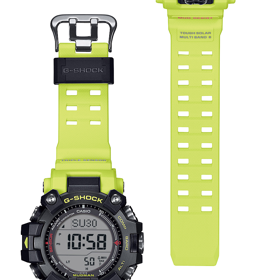 G-SHOCK マッドマン レスキューイエロー GW-9500MRY-1A9JF メンズ 腕時計 電波ソーラー デジタル トリプルセンサー 国内正規品 カシオ | G-SHOCK | 06