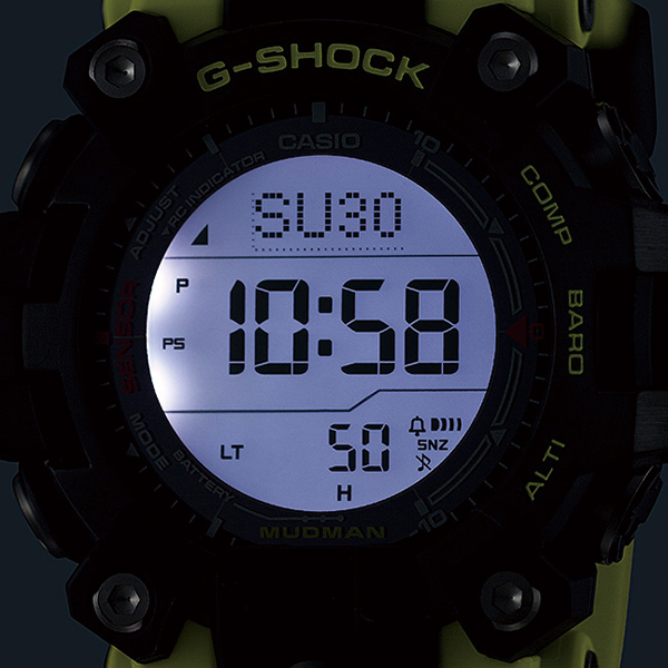 G-SHOCK マッドマン レスキューイエロー GW-9500MRY-1A9JF メンズ 腕時計 電波ソーラー デジタル トリプルセンサー 国内正規品 カシオ | G-SHOCK | 09