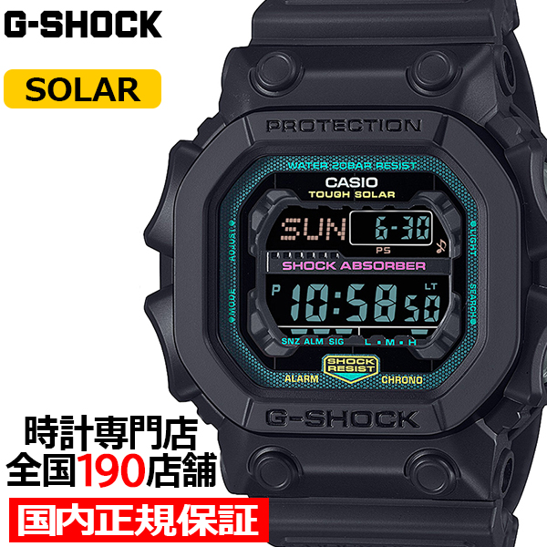 G-SHOCK Multi Fluorescent color 蛍光色デザイン GX-56MF-1JF メンズ 腕時計 ソーラー デジタル ビッグケース 反転液晶 国内正規品 カシオ