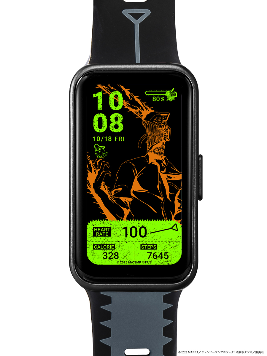 HUAWEI Band ギャラック スマートウォッチ チェンソーマン