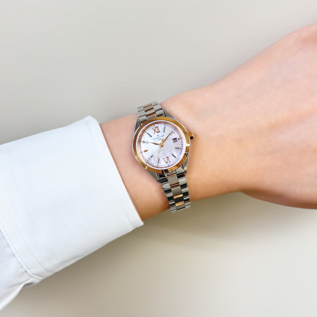 ザ・クロックハウス スマイルダイヤモンド SAKURA 限定モデル 2026 LBC1008-PK2ALIM レディース 腕時計 ソーラー 3針 白蝶貝ダイヤル | THE CLOCK HOUSE | 13