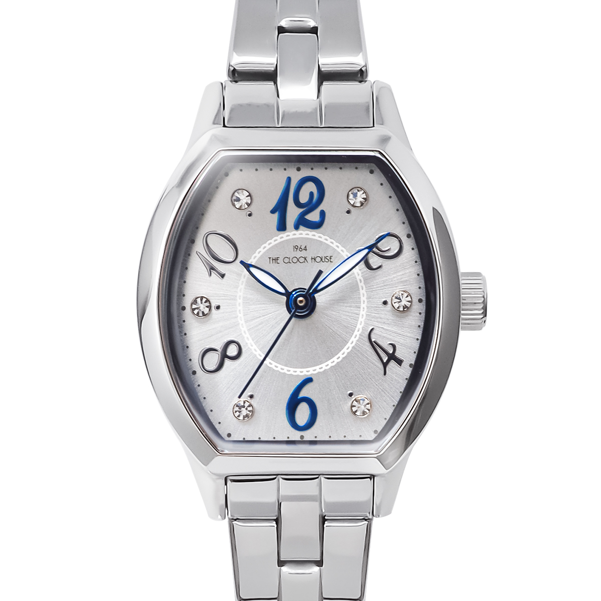 ザ・クロックハウス ビジネスカジュアル LBC5002-SI1A-R1 レディース 腕時計 クオーツ 電池式 トノー シルバーダイヤル アラビアインデックス | THE CLOCK HOUSE | 02