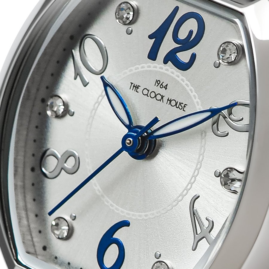 ザ・クロックハウス ビジネスカジュアル LBC5002-SI1A-R1 レディース 腕時計 クオーツ 電池式 トノー シルバーダイヤル アラビアインデックス | THE CLOCK HOUSE | 05