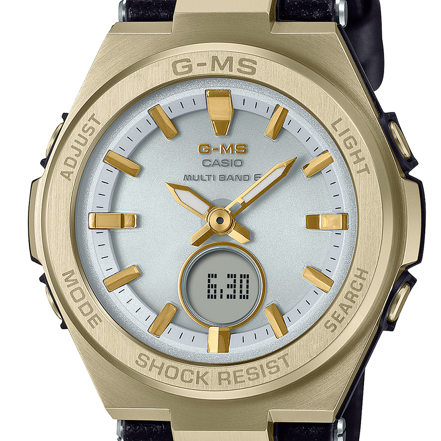BABY-G ベビージー G-MS ジーミズ MSG-W200RL-1AJF レディース 腕時計 電波ソーラー アナログ デジタル 革ベルト 国内正規品 カシオ | G-MS | 02