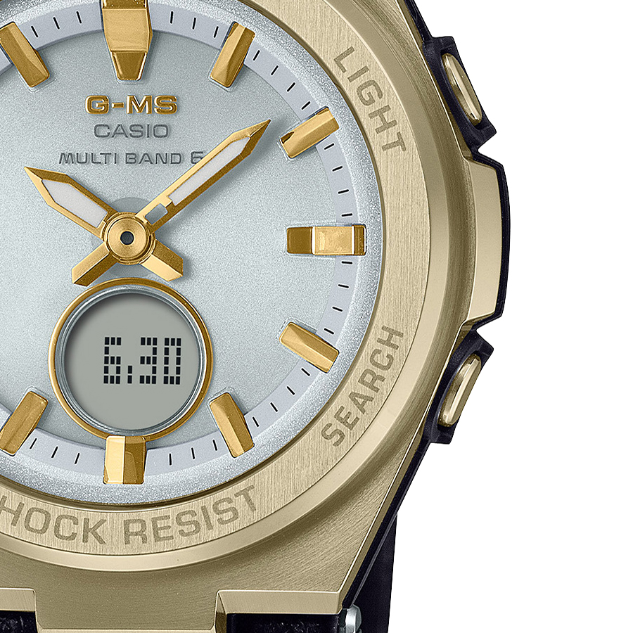 BABY-G ベビージー G-MS ジーミズ MSG-W200RL-1AJF レディース 腕時計 電波ソーラー アナログ デジタル 革ベルト 国内正規品 カシオ | G-MS | 04