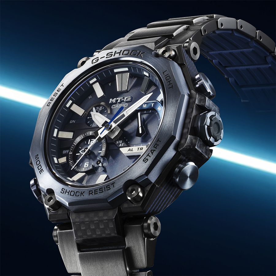 新品未使用 G-SHOCK MTG-B4000B-1A2JF メタリックブルー MT-G G-SHOCK MTG-B4000シリーズ MTG-B4000B-1A2JF メンズ