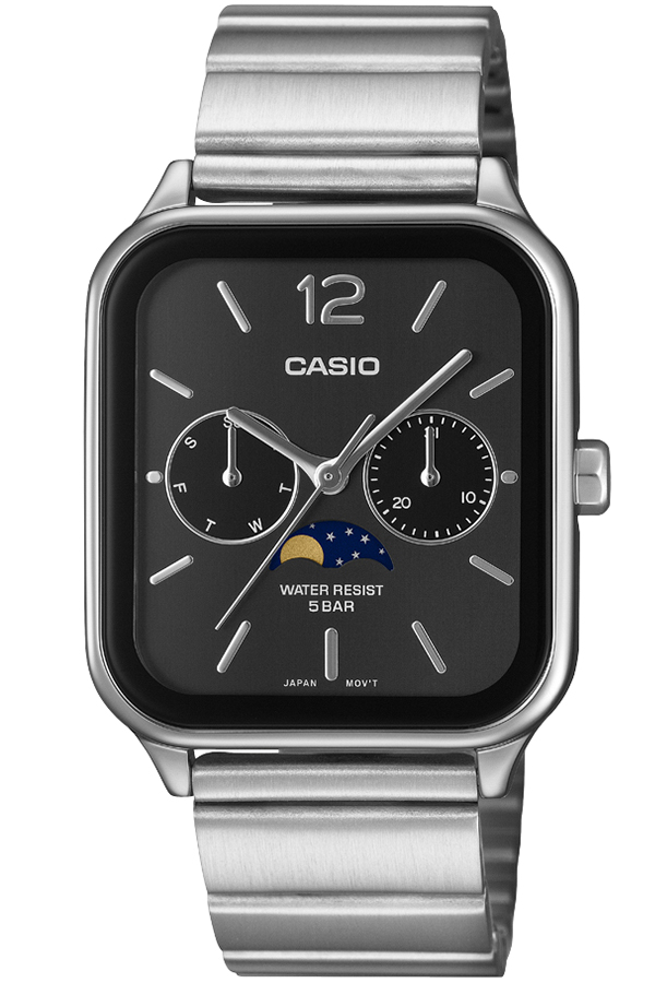 スタンダード（CASIO） カシオ コレクション 角型 ムーンフェイズ MTP