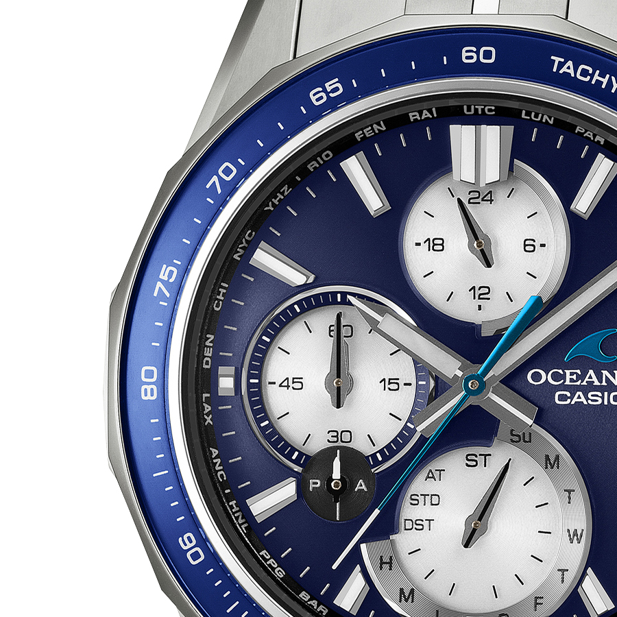 OCEANUS オシアナス マンタ S7000 ブルー OCW-S7000F-2AJF メンズ