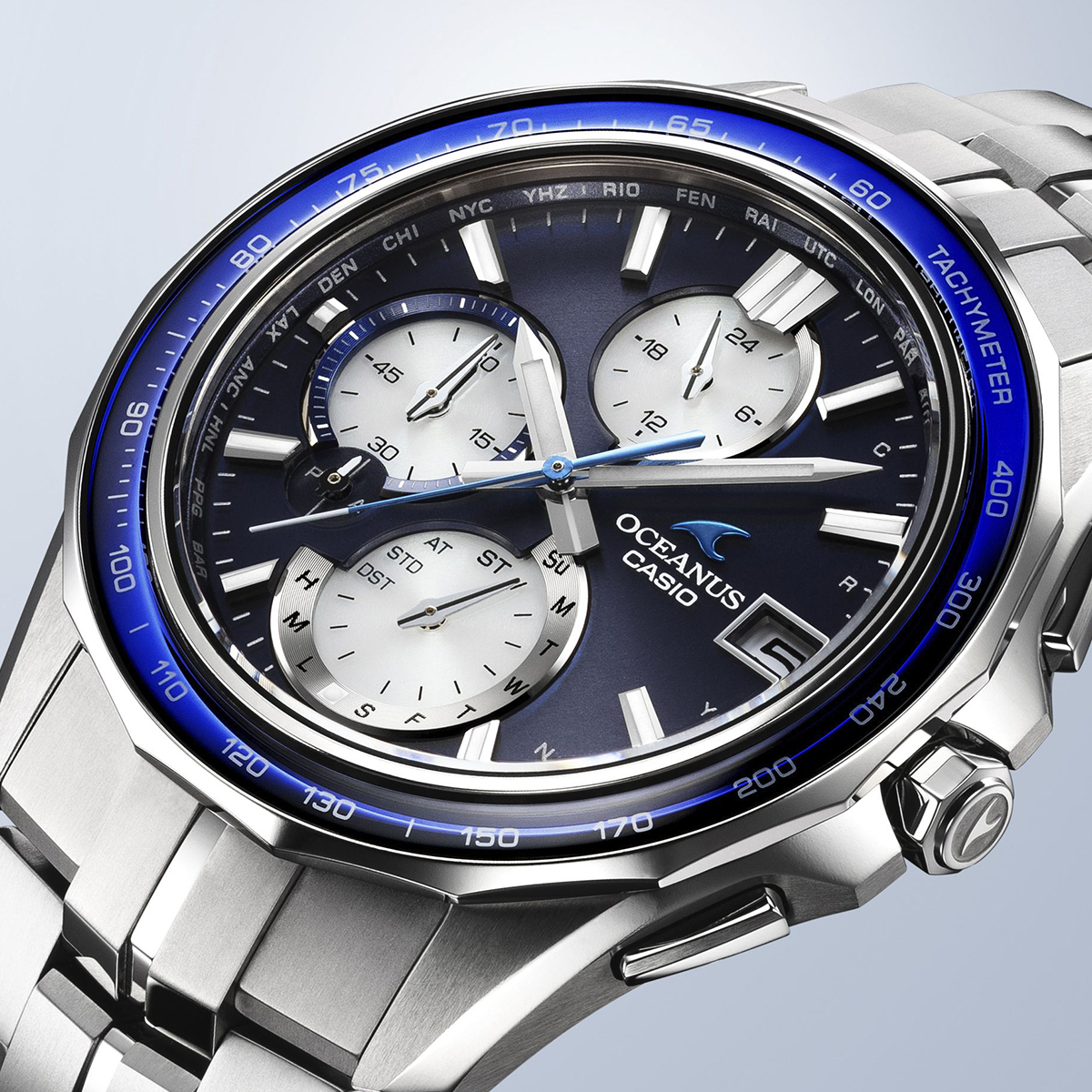 OCEANUS オシアナス マンタ S7000 ブルー OCW-S7000F-2AJF メンズ