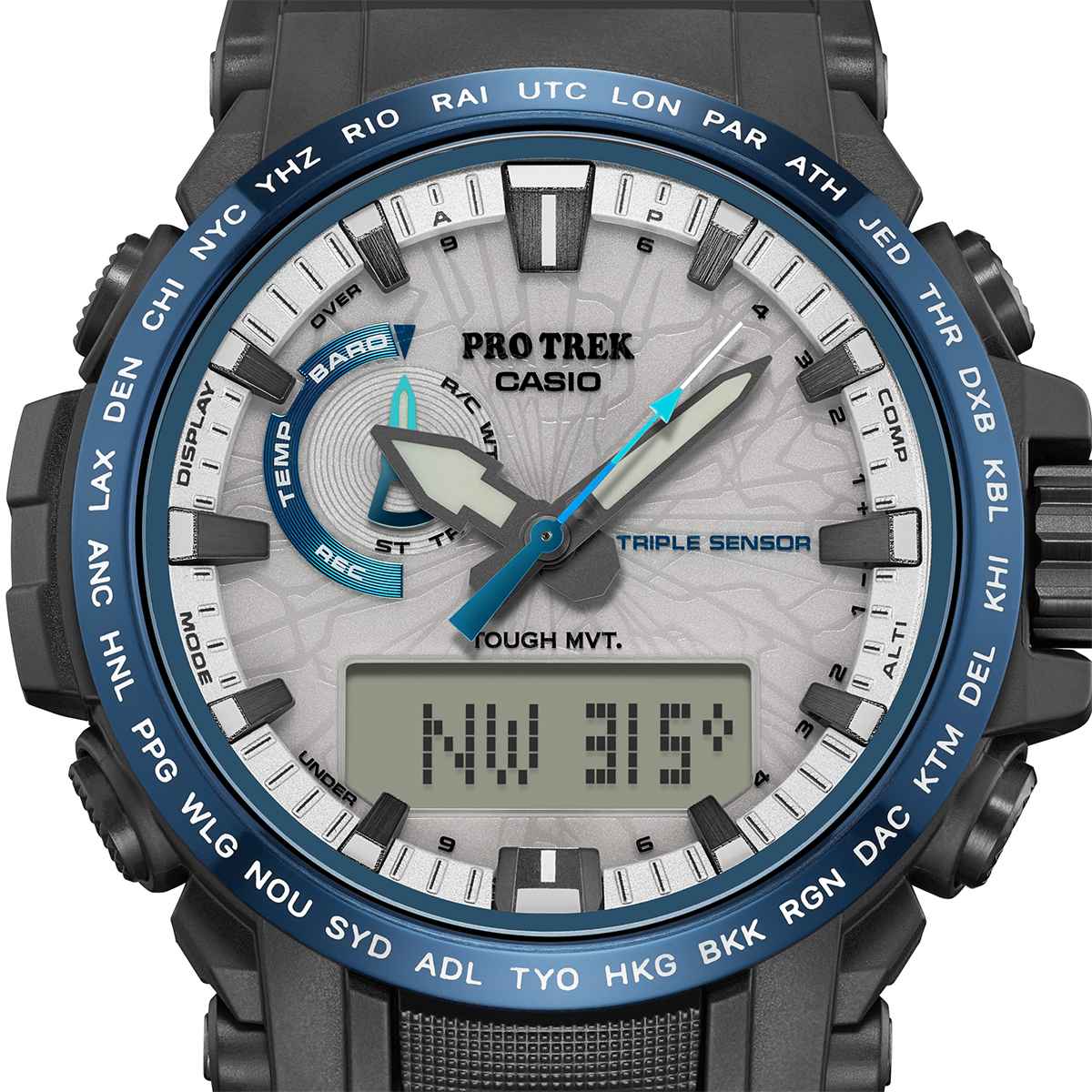 PRO TREK プロトレック クライマーライン 八幡平ドラゴンアイ PRW-61D